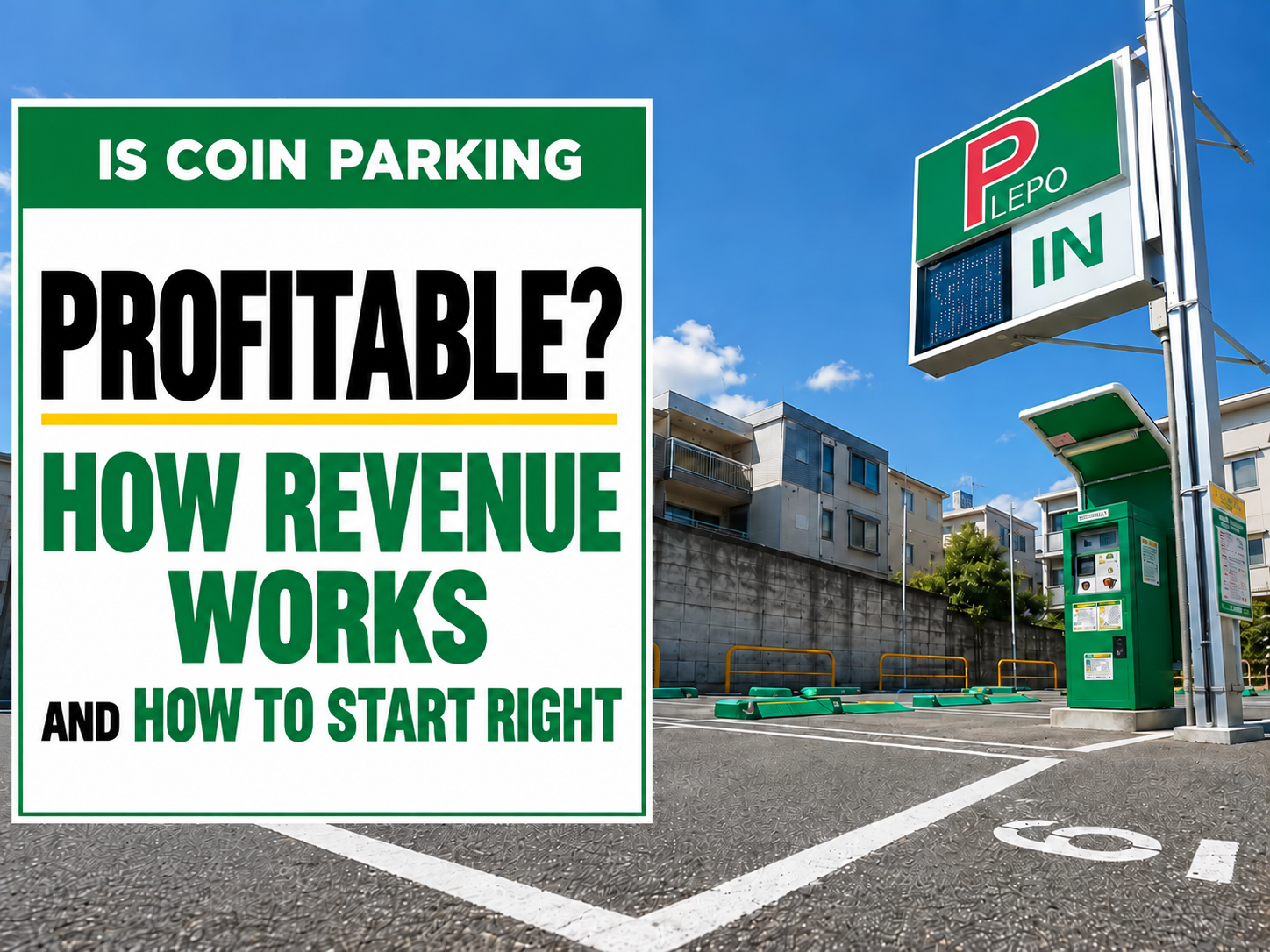 Coin parking profitability