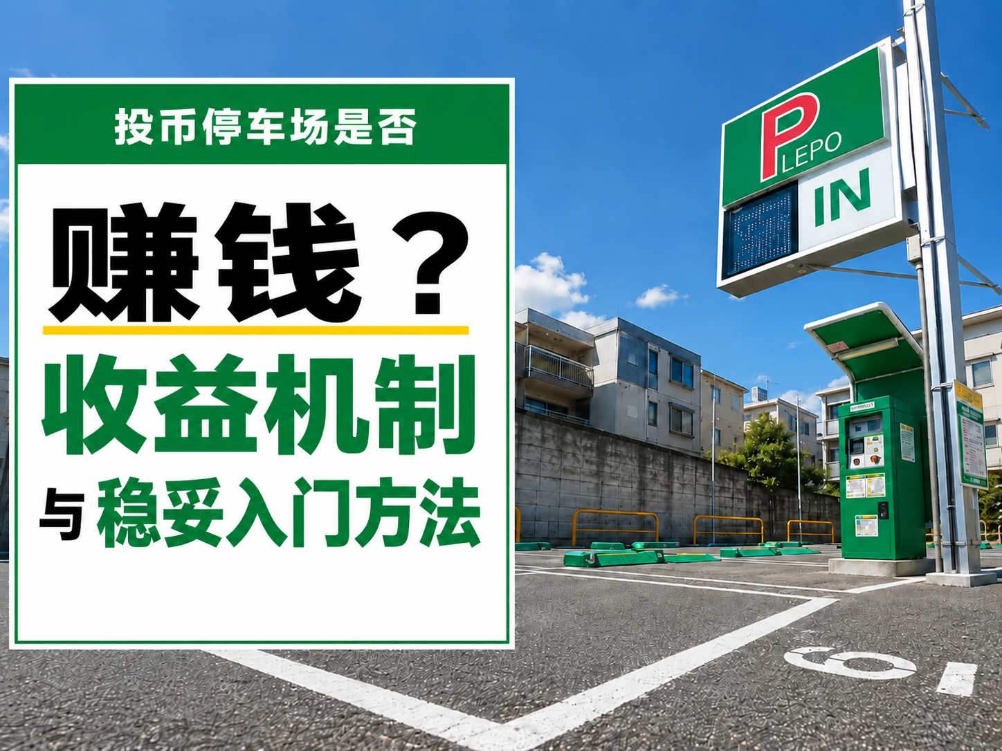 停车收费停车场 赚钱